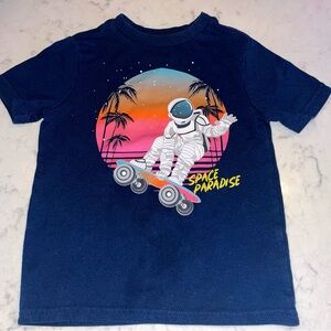 SALE 2/$20 365 Kids Space Shirt Size 4